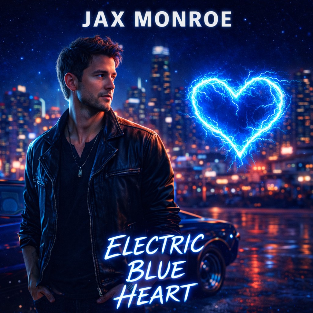 Electric Blue Heart